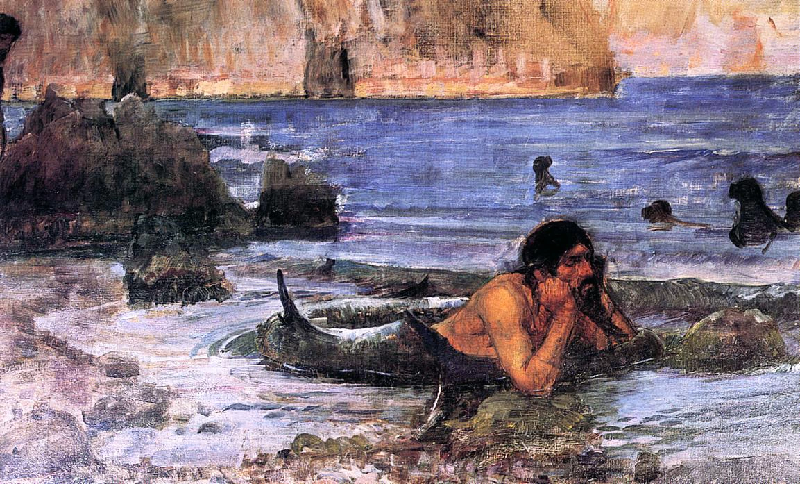 Il tritone (schizzo)
